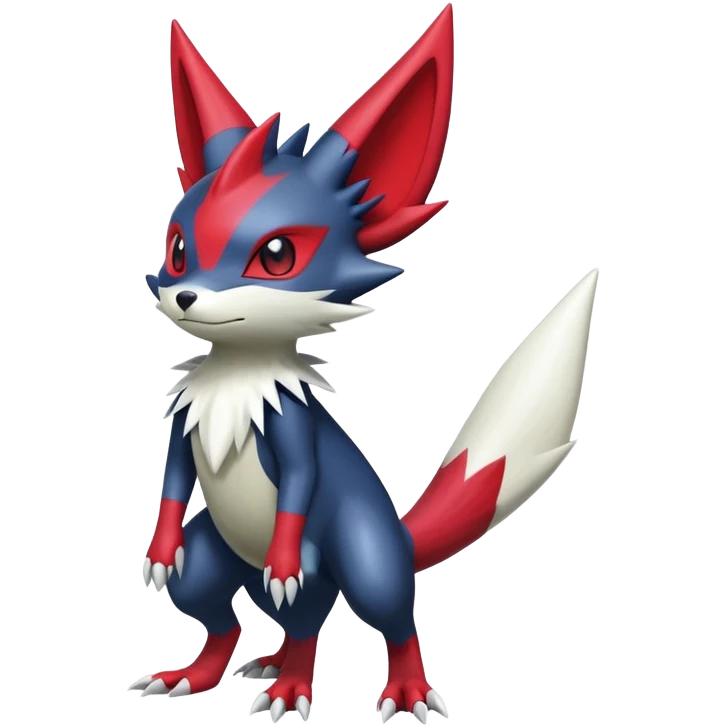  Weavile-Sneasel-Zangoose-hybrid (Full body) emoji