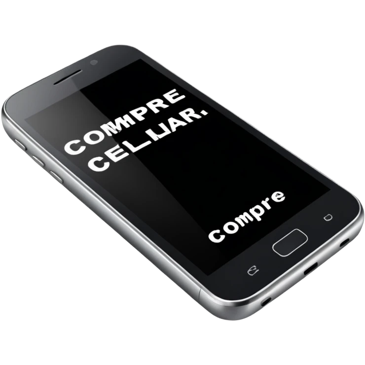 Quero uma desenho de celular e em baixo quero uma frase escrita ass vendendo esse celular em português  emoji