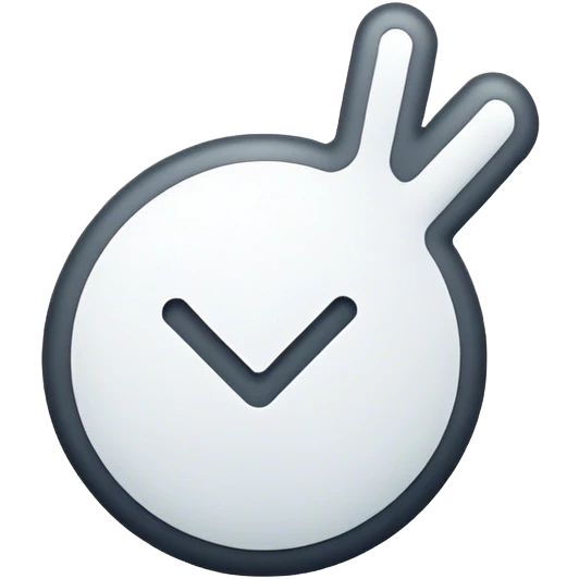 Instagram White tick emoji