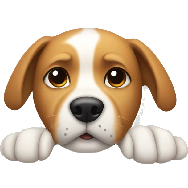 Dog waking me up  emoji