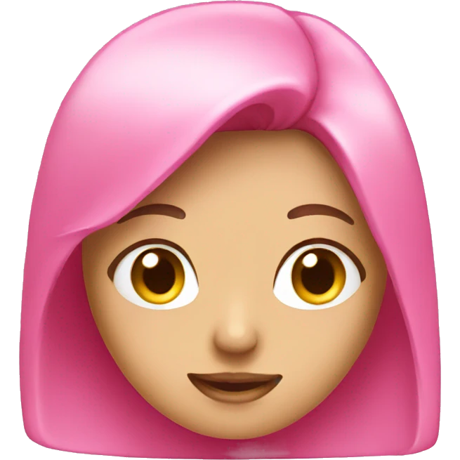 Pink emoji