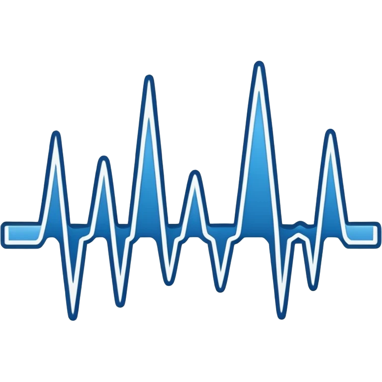 electrocardiogram emoji