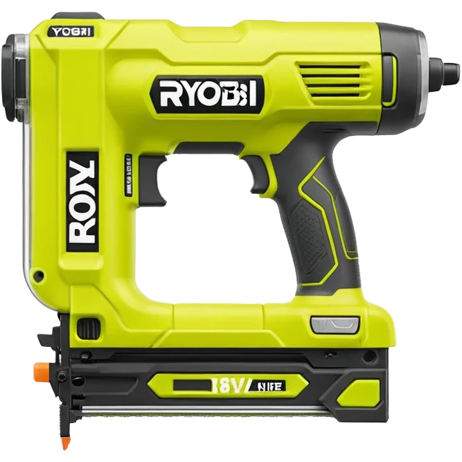 RYOBI 18V ONE+ AirStrike 18-Gauge Cordless Brad Nailer   emoji