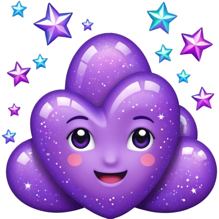 Purple Glitter administrator tools emoji