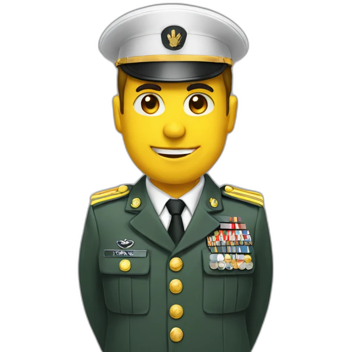 Saludo Militar emoji
