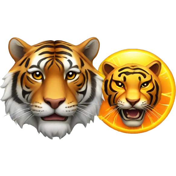 sun vs tiger emoji