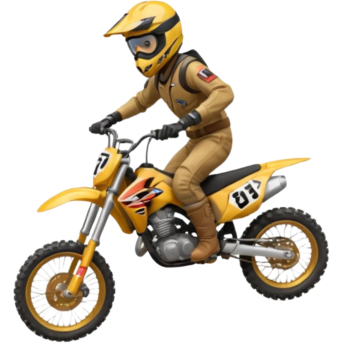 Moto cross emoji