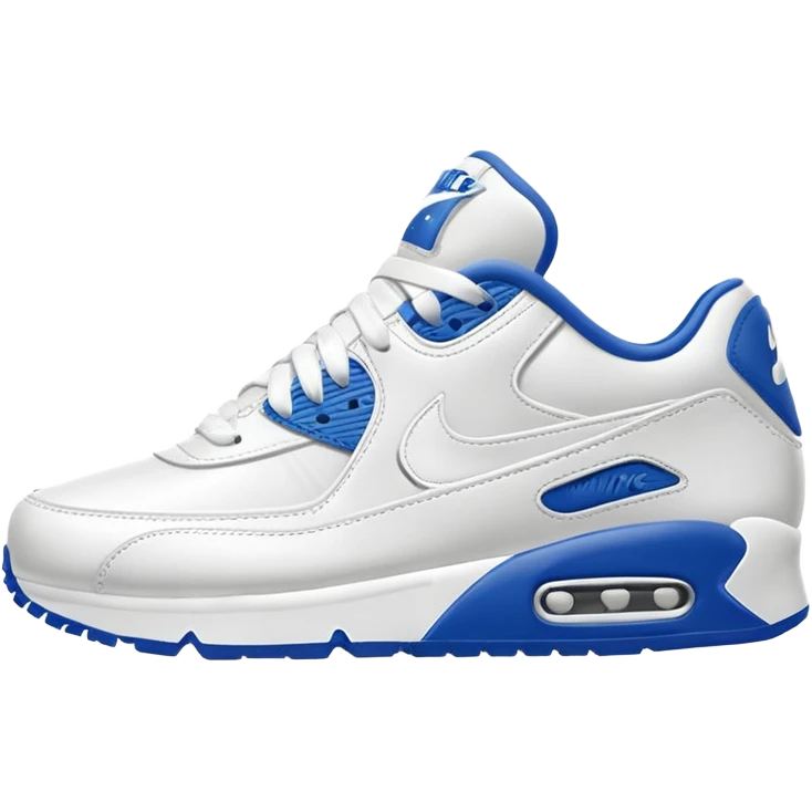 Nike air shoes white emoji