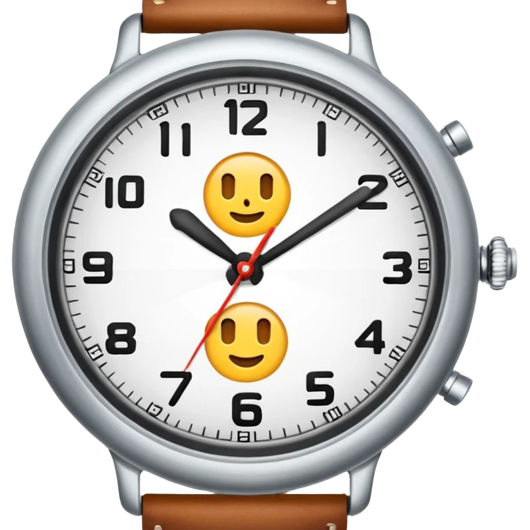 analog watch emoji
