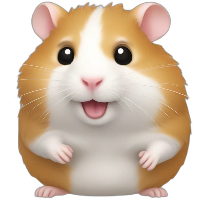 Hamster qui dis au revoir  emoji