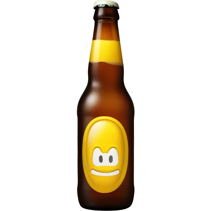 beer bottle emoji