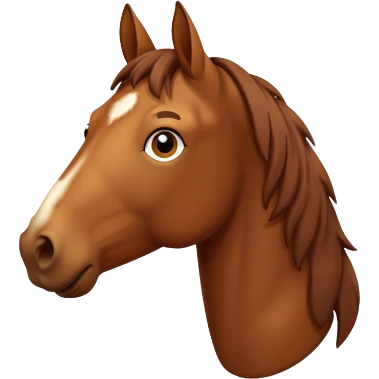Confused horse with question marks emoji