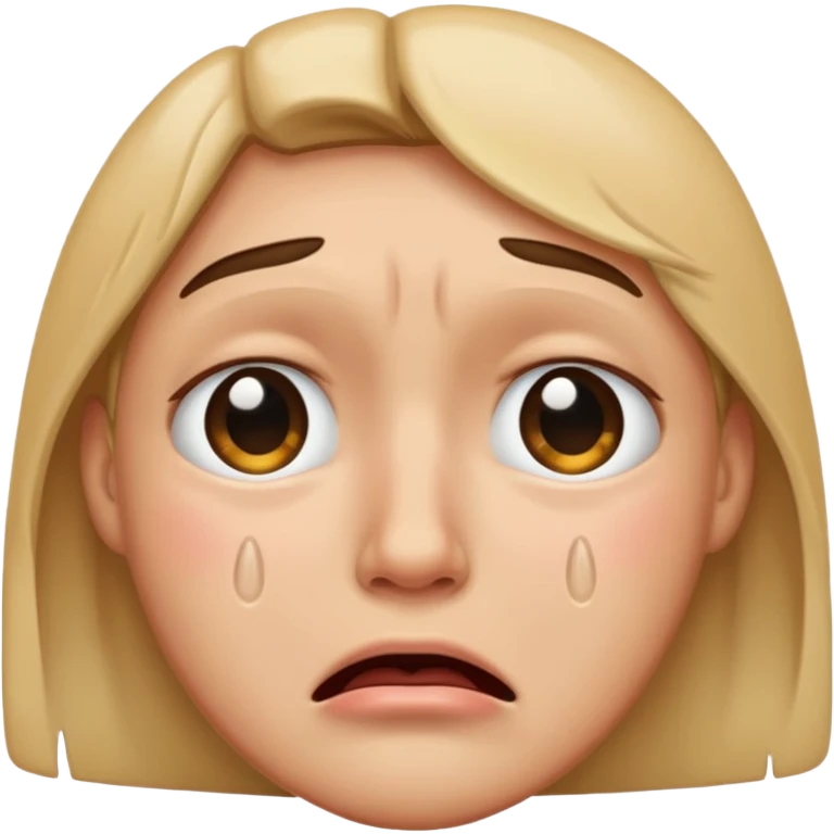 crying face emoji