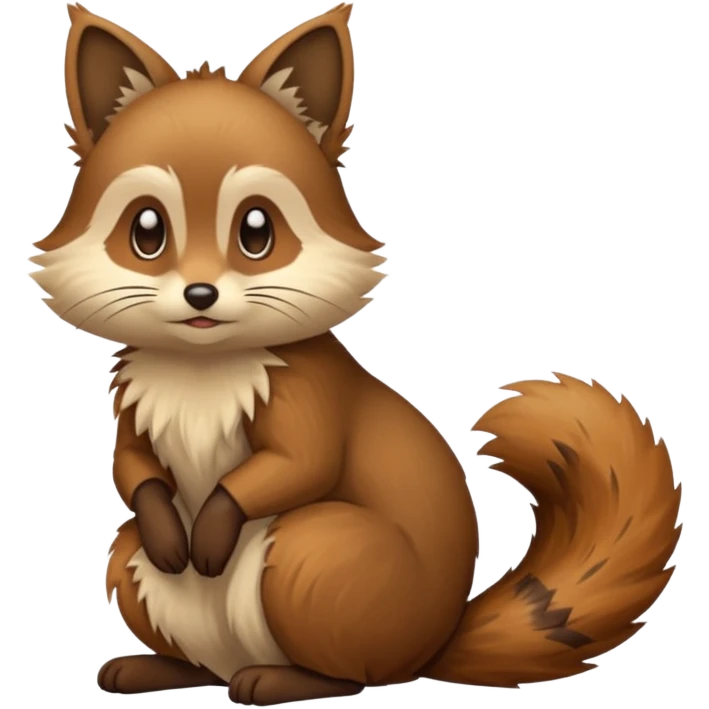 Cacomistl animal (full body) emoji