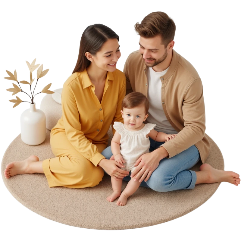 family photo in 3d emoji