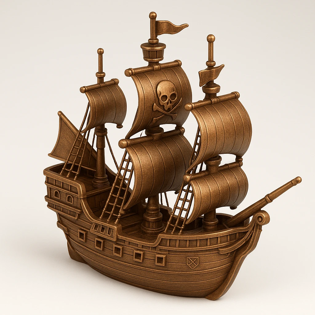 pirate ship emoji