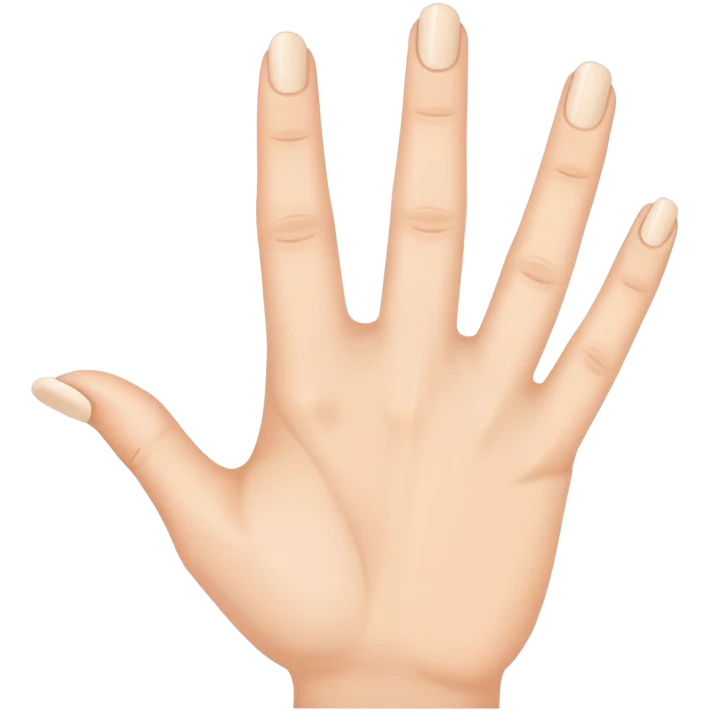 hand with middle and ring finger up emoji