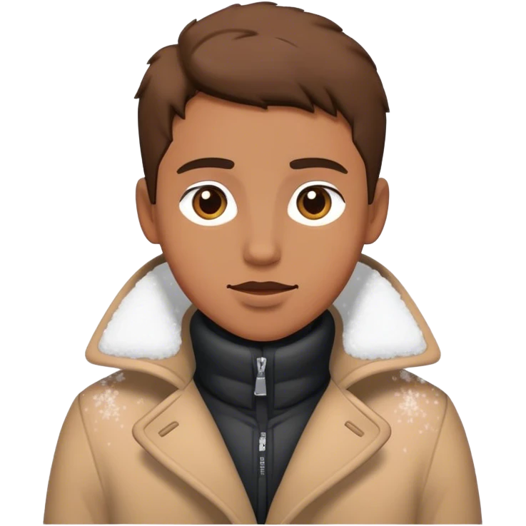 Snow emoji