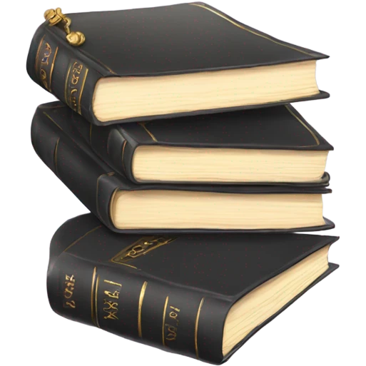 luxury book emoji