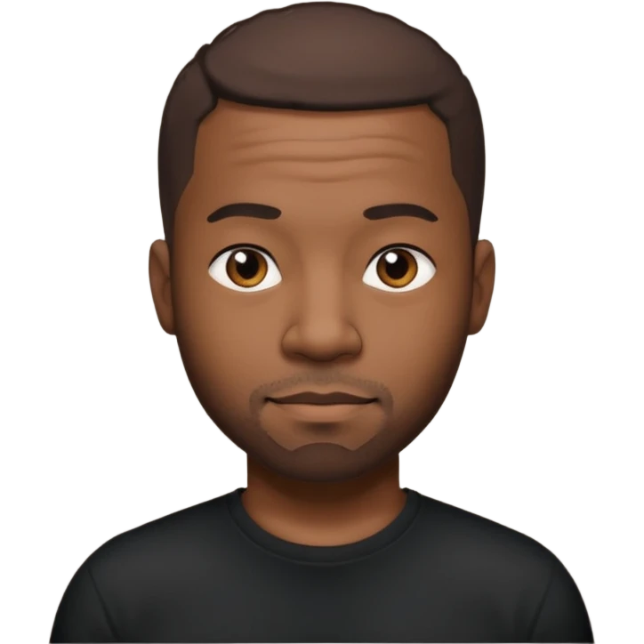 40 year old black man emoji