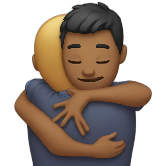 Hug emoji