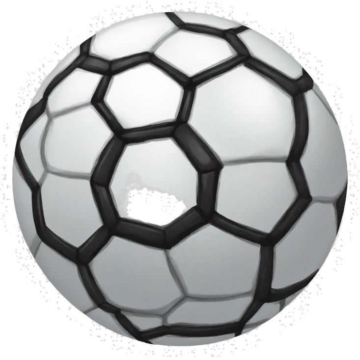 Snake eyes on a soccer ball emoji