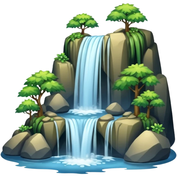 waterfall emoji