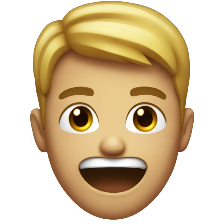 Smile wiht anger emoji