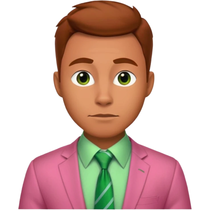 Nick Wilde (pink shirt, green tie, no suit) from the Zootopia Disney movie emoji