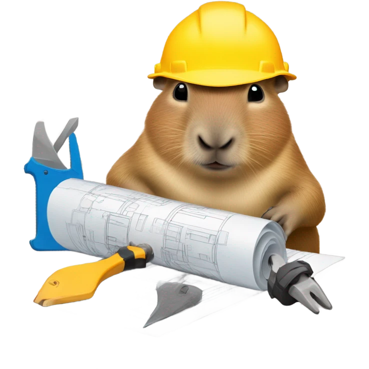 capybara engineer emoji