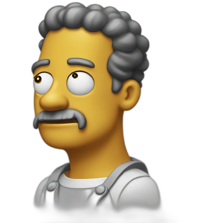 A character from the Simpsons universe emoji