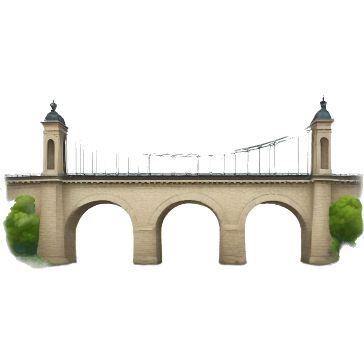 Paris bridge emoji