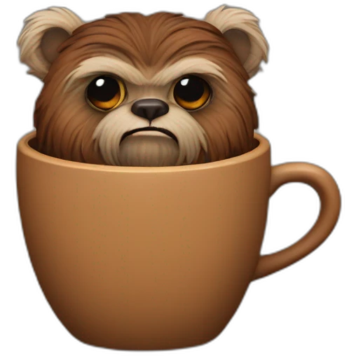 caffeinated ewok emoji