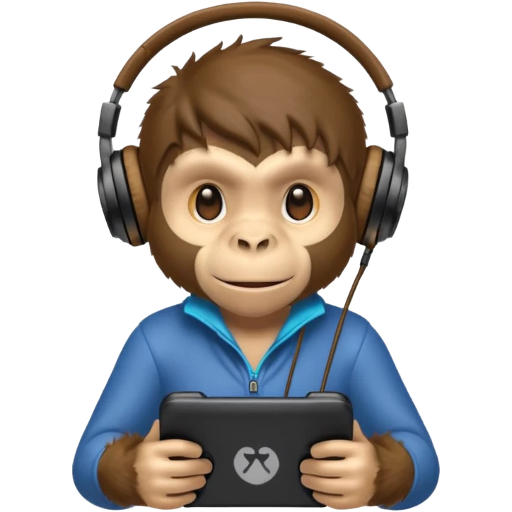 gamer monkey emoji