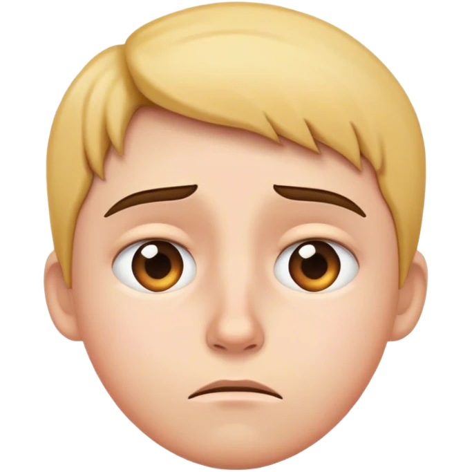 scared of not having creativity emoji