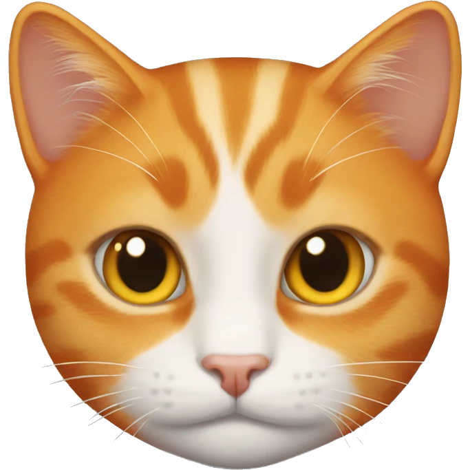 Orange cat emoji