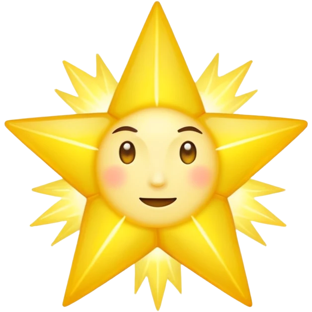 Real star with a body emoji