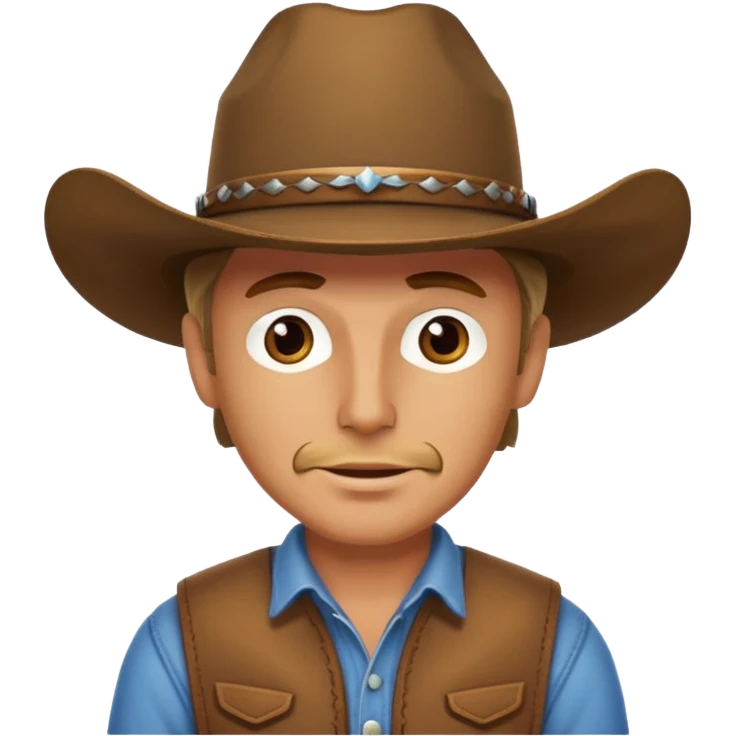 smug cowboy emoji