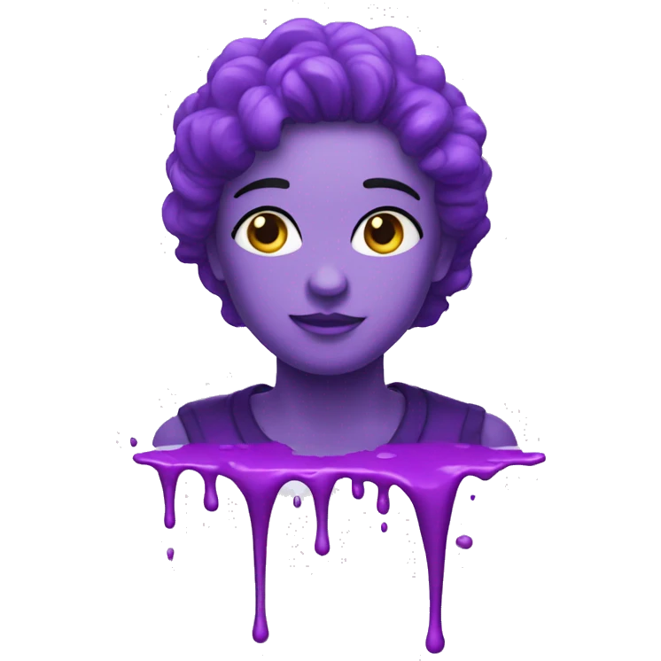 purple splatter emoji