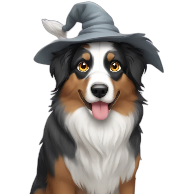 Australian Shepard Gandalf emoji
