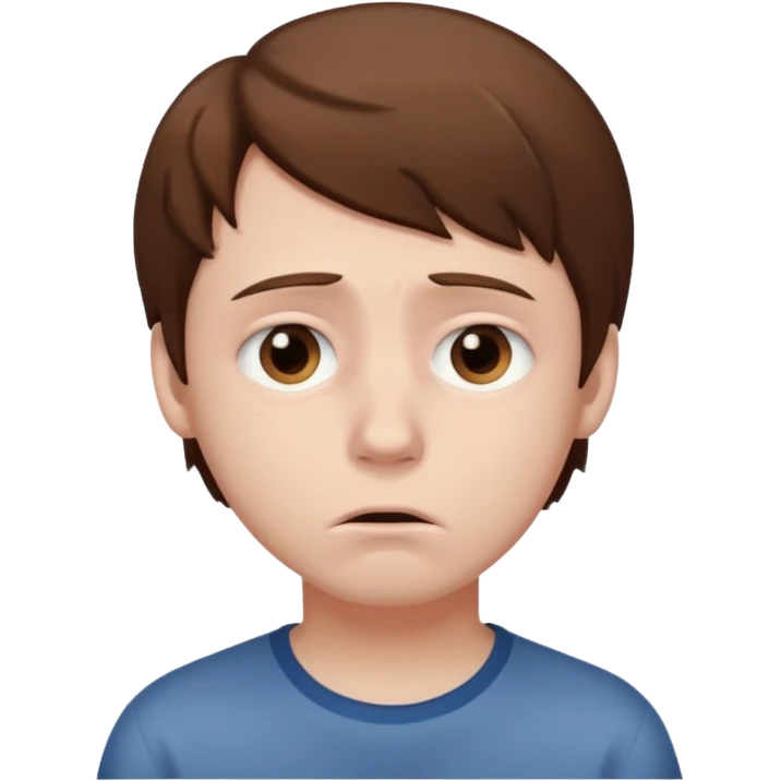 Sad boy emoji