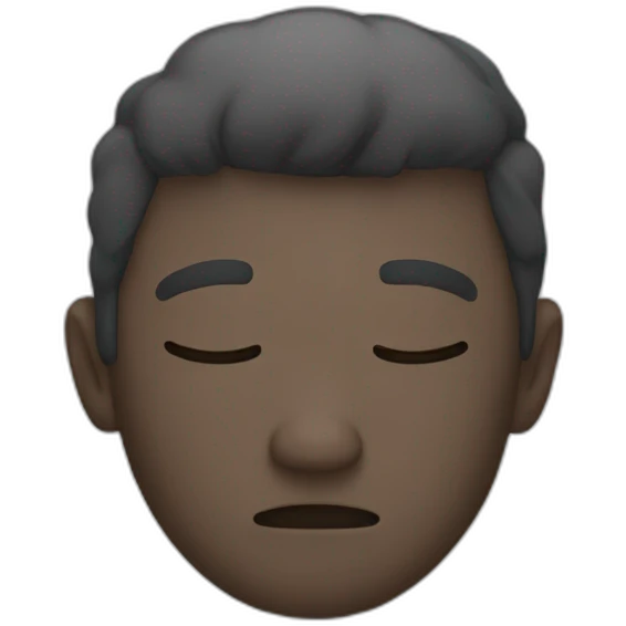 sleepy emoji