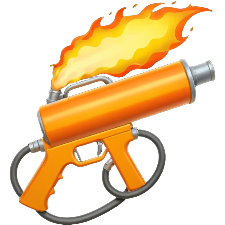 flame thrower  emoji