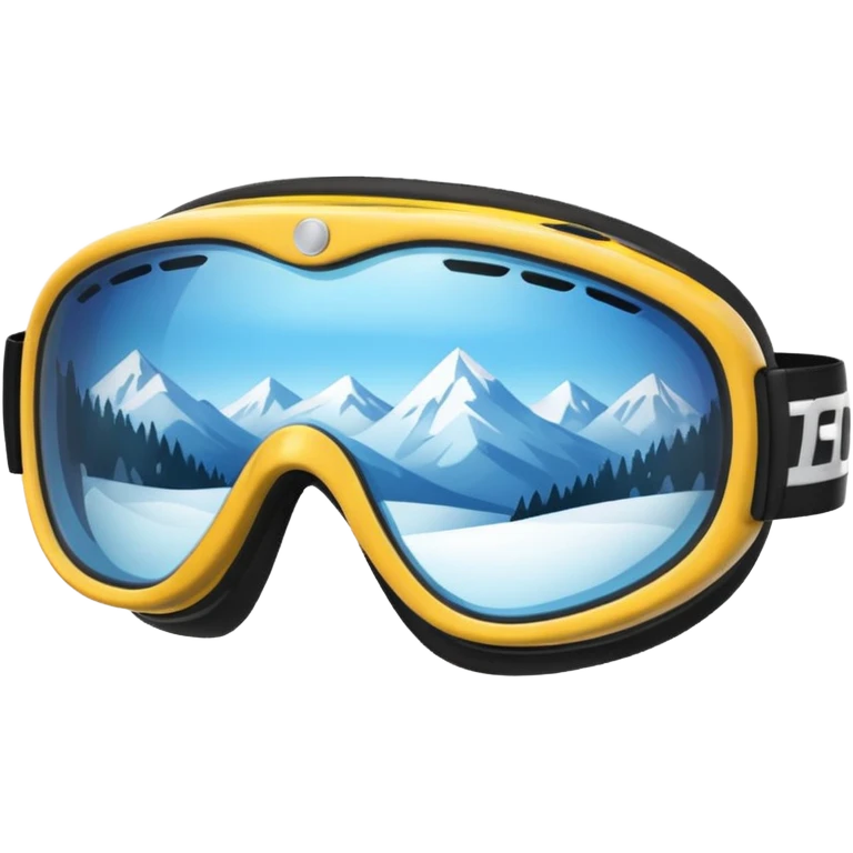 Snow goggles emoji