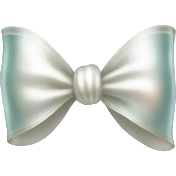 pearl bow emoji