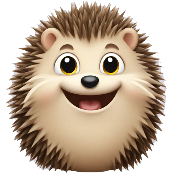 mischievous hedgehog  emoji