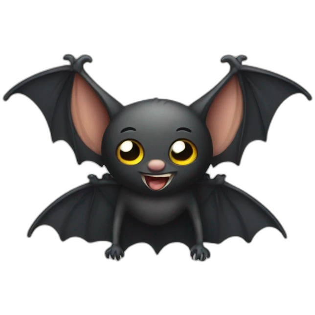 Bat from mac emoji
