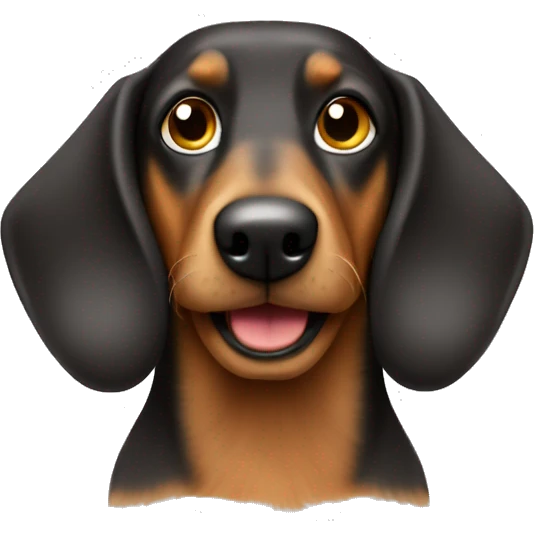Dackel mit Kostüm emoji