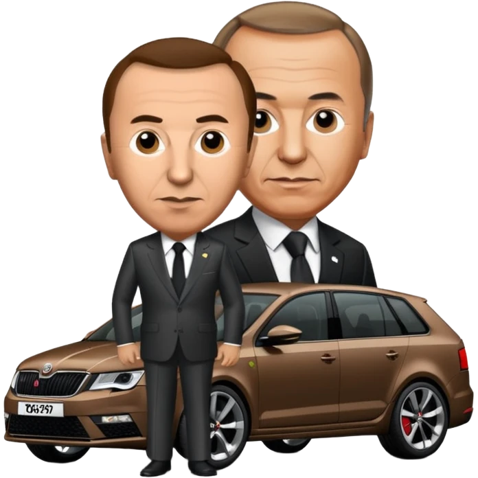 Recep Tayyip Erdoğan Skoda Octavia rs kullanıyor emoji