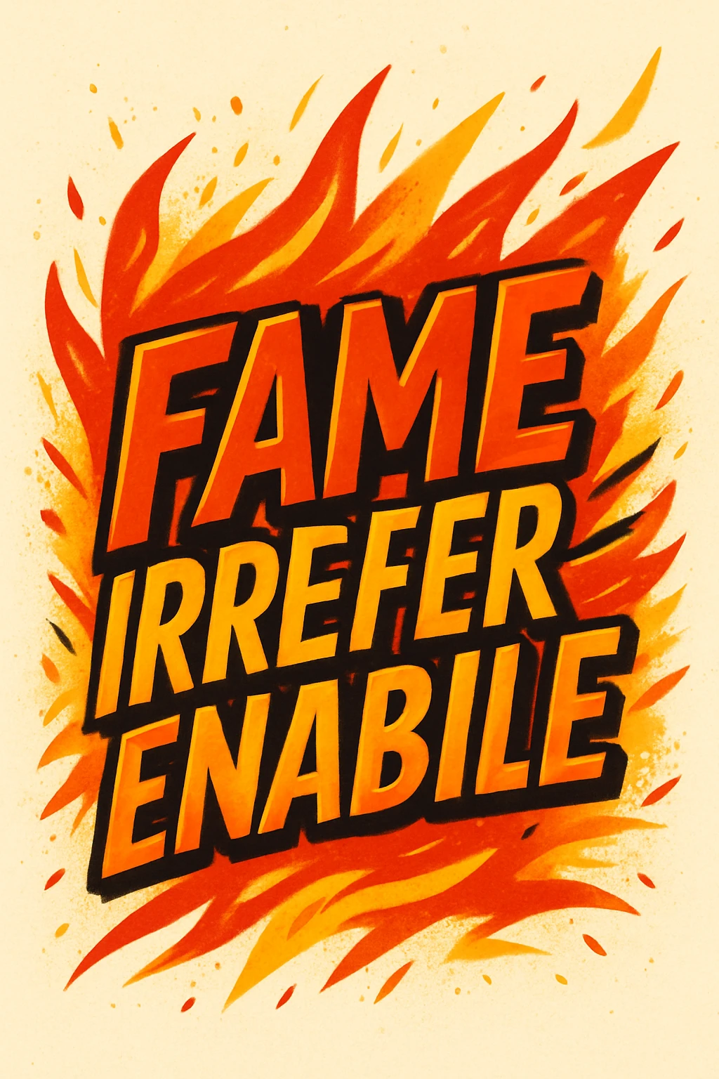 FAME IRREFRENABILE emoji